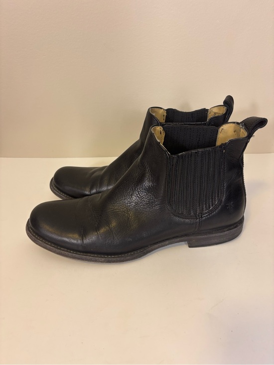 Frye Men\'s Black Leather Chukka Chelsea Boots 9.5 main image 4